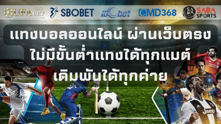 พนันกีฬา Wowbet168 ผ่านเว็บตรง ไม่มีขั้นต่ำ แทงได้ทุกแมต์ เดิมพันได้ทุกค่าย